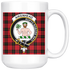 Aikenhead Clan Badge Coffee Mug - Size 15oz