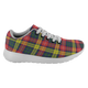 Buchanan Modern Scottish Clan Tartan Sneakers Blue For Men & Women