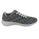 Campbell Faded Scottish Clan Tartan Sneakers Blue For Men & Women