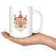 Coat Of Arms Of The Kingdom Of Prussia Coffee Mug - Size 15oz