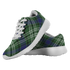 Blyth Tweeside District Scottish Clan Tartan Sneakers Blue For Men & Women