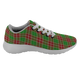Baxter Scottish Clan Tartan Sneakers Blue For Men & Women - kittentee