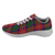 Charteris Scottish Clan Tartan Sneakers Blue For Men & Women