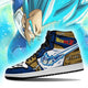 Vegeta Blue Shoes High Top Dragon Ball Z Anime Sneakers