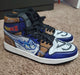 Vegeta Blue Shoes High Top Dragon Ball Z Anime Sneakers