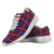 Anstruther Scottish Clan Tartan Sneakers Blue For Men & Women - kittentee