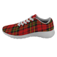 Brodie Modern Scottish Clan Tartan Sneakers Blue For Men & Women