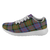 Carnegie Ancient Scottish Clan Tartan Sneakers Blue For Men & Women