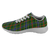 Bisset Pattern Scottish Clan Tartan Sneakers Blue For Men & Women - kittentee