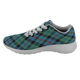 Campbell Of Cawdor Ancient Scottish Clan Tartan Sneakers Blue For Men & Women