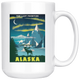 Alska Coffee Mug - Size 15oz