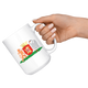 Alblasserwaard En De Landen Van Arkel Beneden De Zouwe Wapen Coffee Mug - Size 15oz