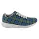 Baird Ancient Scottish Clan Tartan Sneakers Blue For Men & Women - kittentee