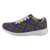 Adam Scottish Clan Tartan Sneakers Blue For Men & Women - kittentee