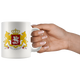 Alternate Coat Of Arms Georgia Coffee Mug - Size 11oz