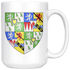 Arms Of Douglas Home, Earl Of Home Coffee Mug - Size 15oz