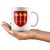 Arms Of Clan Skene Of Skene Coffee Mug - Size 11oz