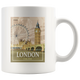 London England Coffee Mug - Size 11oz
