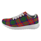 Charteris Scottish Clan Tartan Sneakers Blue For Men & Women