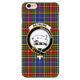 Bethune Scottish Clan Tartan Phone Case - kittentee