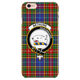 Bethune Scottish Clan Tartan Phone Case - kittentee