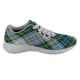 Campbell Dress Scottish Clan Tartan Sneakers Blue For Men & Women