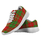 Burnett Ancient Scottish Clan Tartan Sneakers Blue For Men & Women