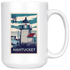 Nantucket Coffee Mug - Size 15oz