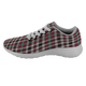 Borthwick Ancient Scottish Clan Tartan Sneakers Blue For Men & Women