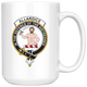 Allardice Tartan Coffee Mug - size 15oz