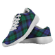 Blackwatch Modern Scottish Clan Tartan Sneakers Blue For Men & Women - kittentee