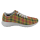 Baxter Modern Scottish Clan Tartan Sneakers Blue For Men & Women - kittentee