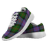 Blair Modern Scottish Clan Tartan Sneakers Blue For Men & Women
