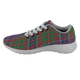 Adam Ancient Scottish Clan Tartan Sneakers Blue For Men & Women - kittentee