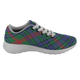Aiton Ancient Scottish Clan Tartan Sneakers Blue For Men & Women - kittentee