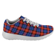 Anstruther Scottish Clan Tartan Sneakers Blue For Men & Women - kittentee