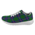 Carmichael Modern Scottish Clan Tartan Sneakers Blue For Men & Women